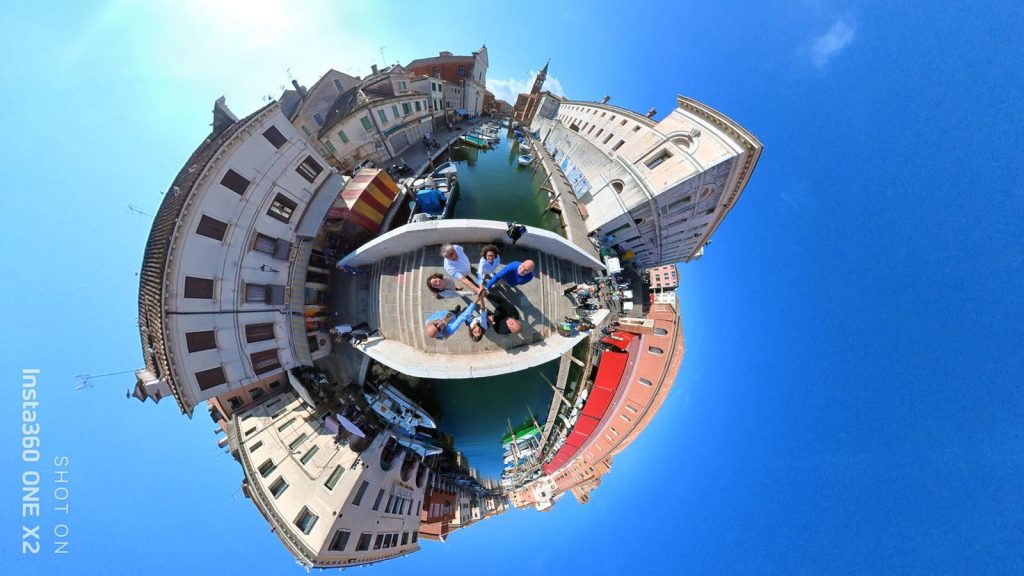 Il Gruppo promotore in una foto a 360° gradi